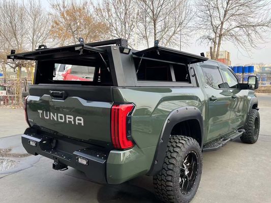 2023 Toyota Tundra Hardtop Canopy Locking Função Alumínio Alloy Truck Sistema de Cama Rack