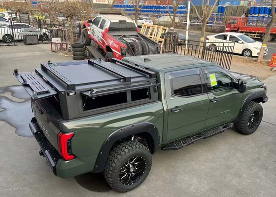 2023 Toyota Tundra Hardtop Canopy Locking Função Alumínio Alloy Truck Sistema de Cama Rack