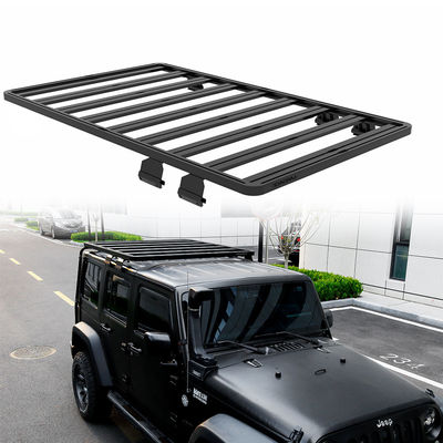 2018 Wrangler JL Car Storage Box Prático Prateado e Preto Jeep Patriot Roof Rack