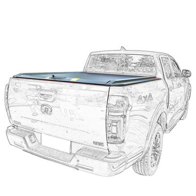2015 Ram 2500 8ft de alumínio dobrável cama de cama de caminhão duro Feito de aço manganês