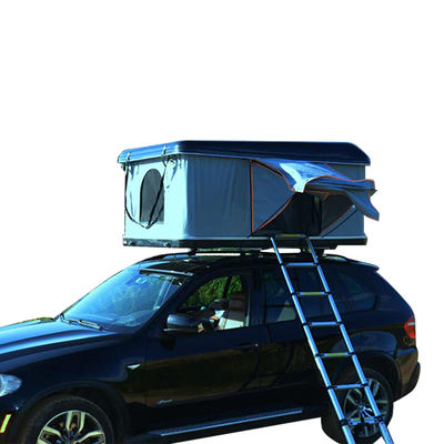 Triângulo cinza escuro concha de camarão telhado de telhado 4x4 telhado de telhado de telhado Hard Shell