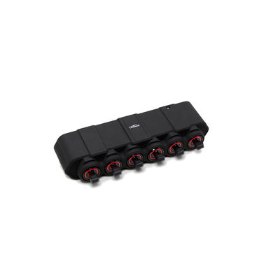 Sistema eletrônico de relevo 6 Gang LED Painel de comutação de veículos para acessórios off-road