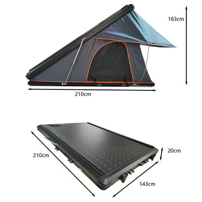 Quatro Temporada Hardtop Rooftop Tent Clamshell Triangle Roof Top Tent