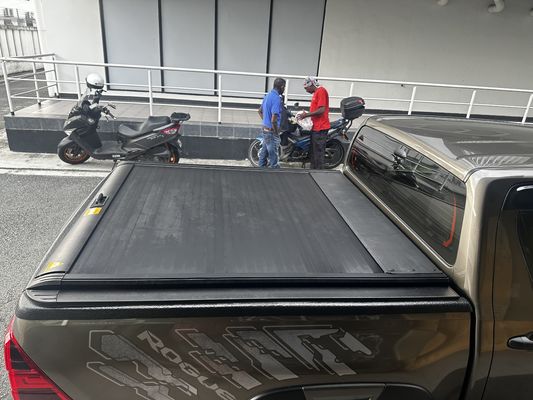 Ford Hard Retrátil Pickup Capa traseira de caminhão Cama Tonneau Capa F150 Roller Shutter