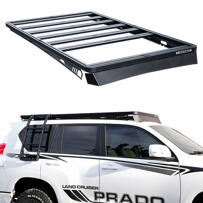 Landace Logo Mount 90 Fortuner 2023 Toyota Land Cruiser Serie 100 Roof Rack em preto