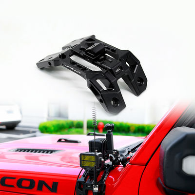 Liga de alumínio A Pillar Light Bracket Black Jeep Jl A Pillar Light Mounts