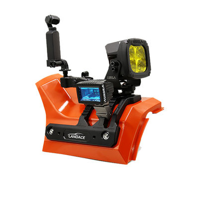 Uma coluna de luz de capuz montado Bracket 4x4 tanque 300 4runner capuz de luz montado