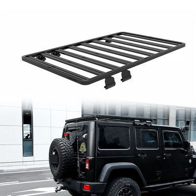 Logotipo personalizado JL Cesto superior removível Jeep JK 2 portas Roof Rack Preto JKU Escada para JL
