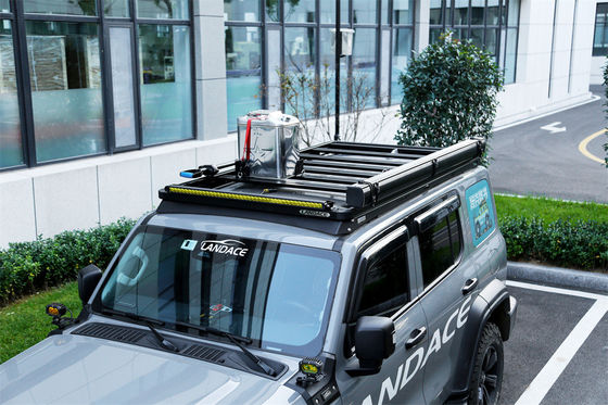 Sistema de extensão do rack do telhado do carro Acessórios de colocação no telhado do carro para Toyota 4Runner
