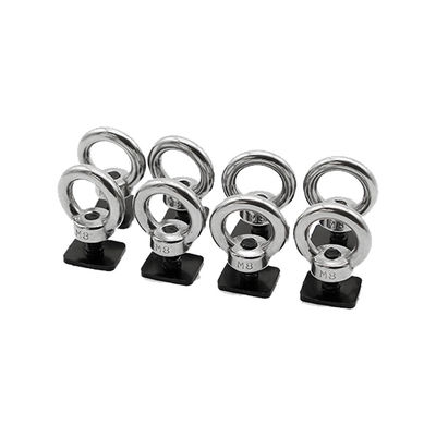 SUS304 T-bolts para suportes de telhado T-bolts pretos para barras de telhado