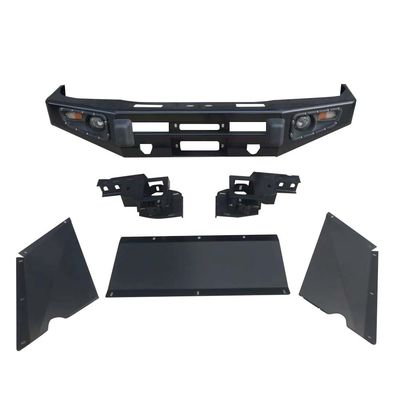 ABS aço inoxidável Universal Front Bumper Protector de carro para Lc100