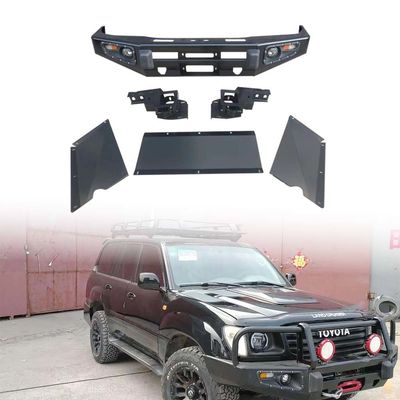 ABS aço inoxidável Universal Front Bumper Protector de carro para Lc100
