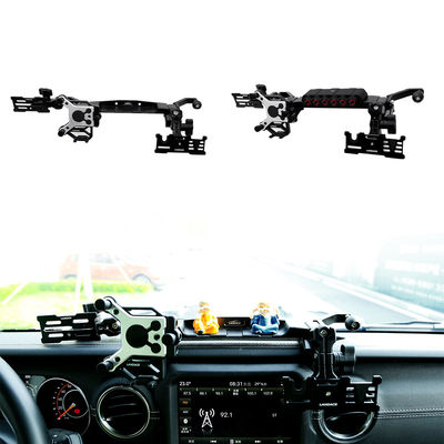 Porta-telefones multifunção preto 4x4 Wrangler JL Central Console