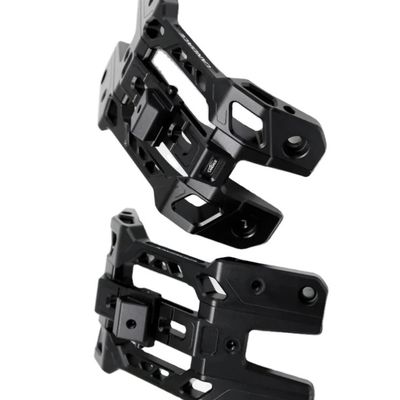 China Manufacture Outdoor Accessories Brackets de Montagem de Luz Machined CNC Fog Light Brackets de Montagem para Wrangler