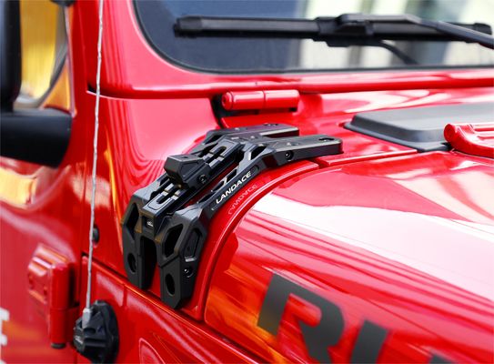 China Manufacture Outdoor Accessories Brackets de Montagem de Luz Machined CNC Fog Light Brackets de Montagem para Wrangler