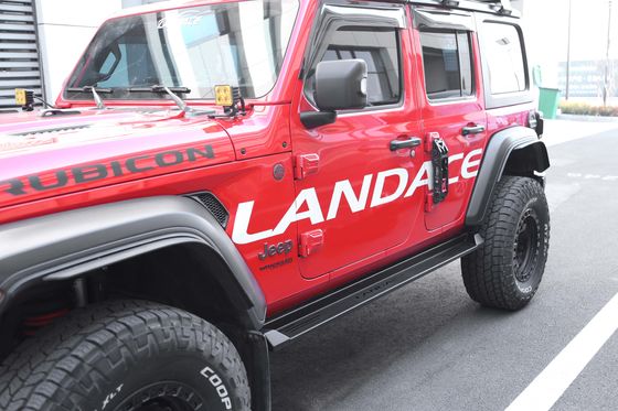 Liga de alumínio 4x4 Off Road Wrangler JL Acessórios Tabela de corrida esportiva Pedal lateral passo para Jeep