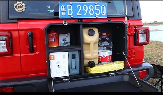 Jeep TJ JK JL Caixa de ferramentas lateral Caixa de armazenamento de expansão de janela lateral alta para Wrangler Jk JL