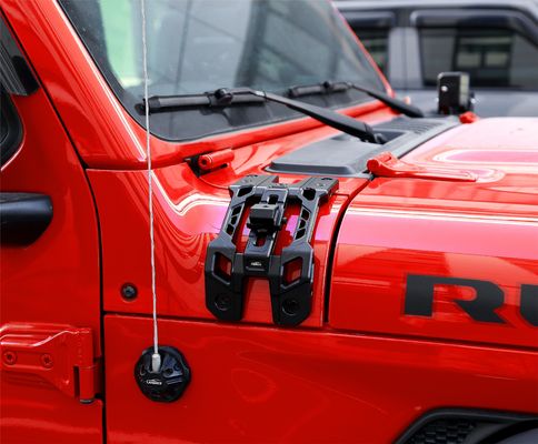 Brackets de montagem de luz personalizáveis para Jeep Wrangler JL Silver Acessórios exteriores