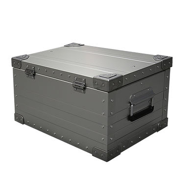 Alu Caixa de cozinha portátil de acampamento Organização Caixa de cozinha de acampamento