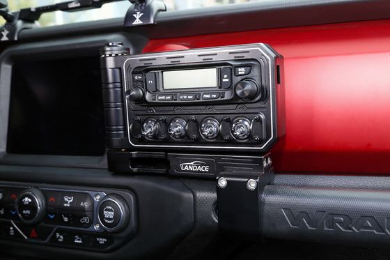 Jeep Wrangler JL Acessórios 198.5*201*78mm Estação de rádio do veículo Painel de interruptor de suporte