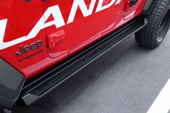 Tabela de corrida revestida com pó Pedal lateral passo para Jeep Wrangler JL Sports