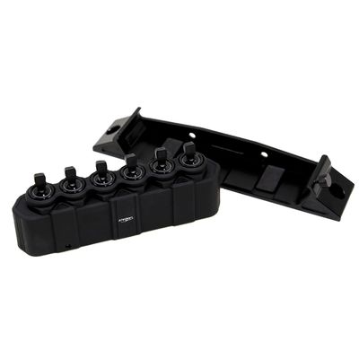 ISO9001 2015 certificado 6 Gang Alumínio Rocker Switch Panel para controle sem fio de peças de automóveis