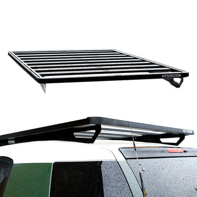 FJ Cruiser Roof Rack Customizado Alumínio Alloy Rack de bagagem com Montagem de Ossos traseiros