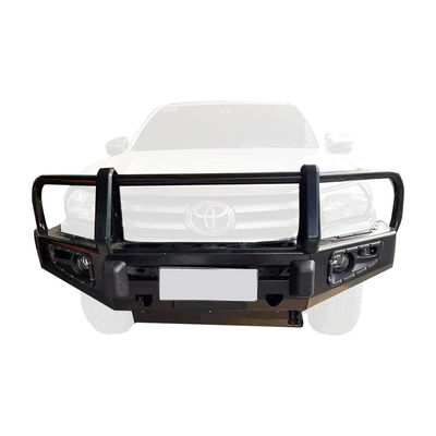 Parafusos frontais revestidos com pó para Toyota Hilux Steel Body Kit Bull Bar para 4x4 Off Road