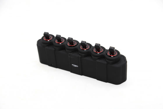 Roof Rack Mount Universal Car Offroad Light Control Wireless 6 Gang Car Switch Panel Sistema de relevo eletrônico