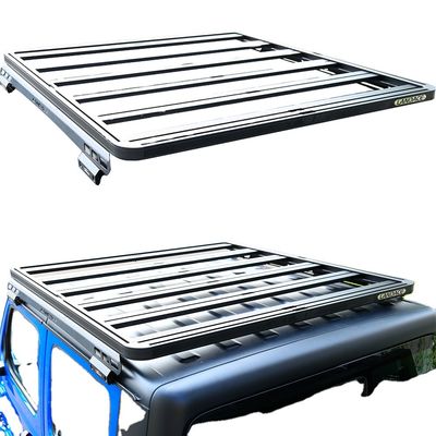 Jeep Jt Roof Rack Instalação fácil Esgoto de chuva Instalação Material de liga de alumínio