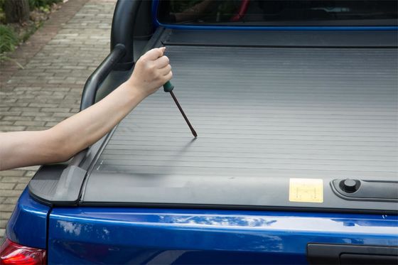 Alto Toyota Tundra Tonneau Cobertura Retrátil Canopy Roller Shutter e revestimento em pó
