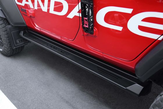 Pedal lateral de liga de alumínio para acessórios externos de carros universais com logotipo personalizado