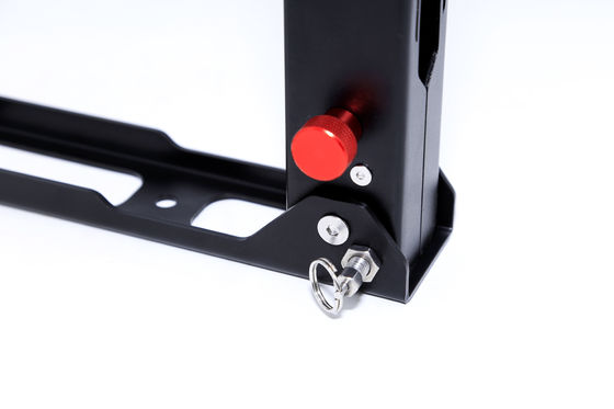 Anodizante acabamento 4x4 liga de alumínio Hitch Mount bandeira suporte para mastro de bandeira universal