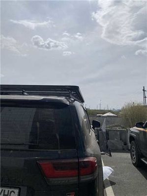 SUS304 Montador de espinha dorsal Universal de Roof Car Carrier para Toyota LC300 plataforma de teto superior