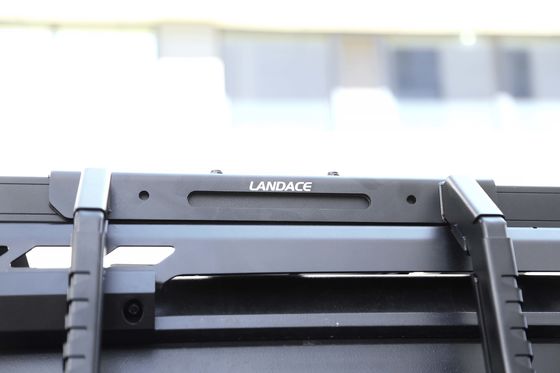 2018- WranglerJK WranglerJL CNC Machined Black Folding Side Ladder para Jeep Rubicon