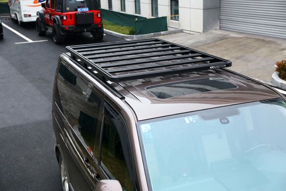 Roof Mount Universal Multivan 4X4 Slim Flat Low Profile Plataforma de Alumínio de Ligação Roof Racks para VW