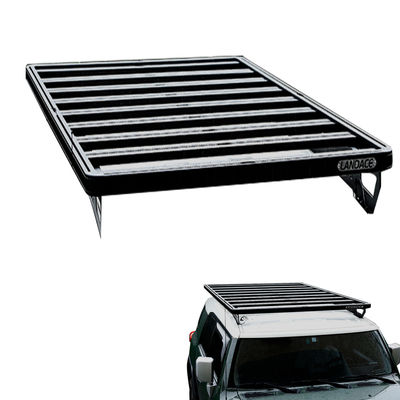 Cesto de transporte de carga de telhado de design exclusivo para Toyota FJ Preto e personalizado