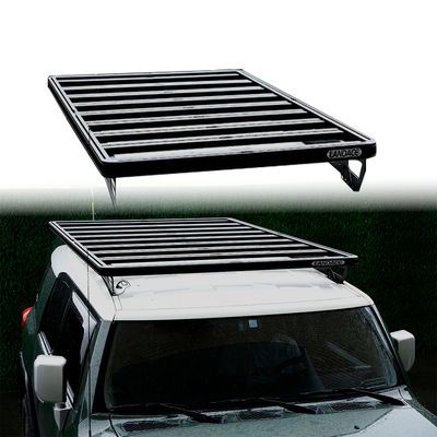 Cesto de transporte de carga de telhado de design exclusivo para Toyota FJ Preto e personalizado