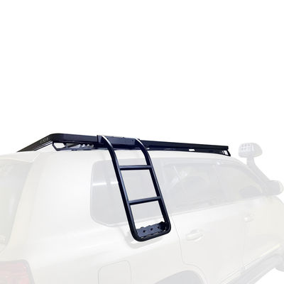 Processo de corte a laser Cesto de telhado de alumínio preto para 4Runner Car Top Cargo Carrier