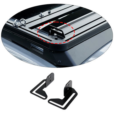 OEM 4x4 LED Light Mounting Brackets Roof Tray Acessórios Revestimento em pó