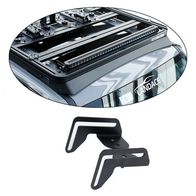 JEEP LED Light Bar Bracket Roof Tray Acessórios Alumínio Lightbar Brackets de montagem