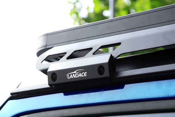 Rack de telhado plano para Jeep Wrangler JT liga de alumínio leve para fácil instalação