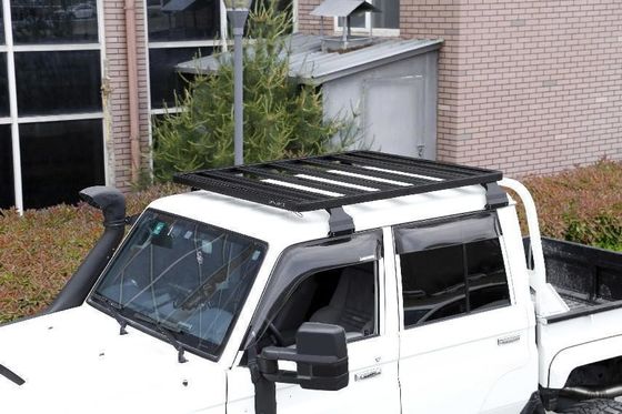 Roof Mount Black Aluminum Alloy Rack de bagagem para LC79 Economia de espaço e durável