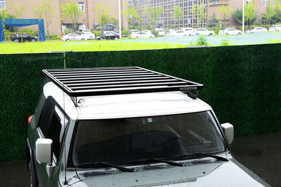 Rack de teto de liga de alumínio de tamanho personalizado para FJ Cruiser 4x4 Peças de automóvel Leve