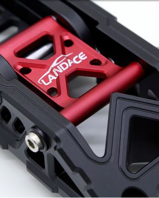 Pedal de perna dobrado de metal para acessórios exteriores de automóveis Porta de dobradiça passo lateral N.W 1,4 kg