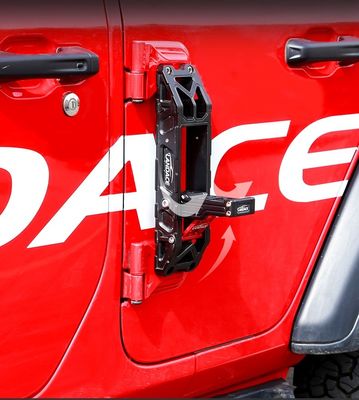 Pedal de perna dobrado de metal para acessórios exteriores de automóveis Porta de dobradiça passo lateral N.W 1,4 kg