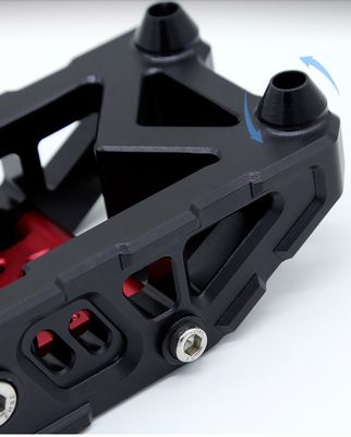 Pedal de perna dobrado de metal para acessórios exteriores de automóveis Porta de dobradiça passo lateral N.W 1,4 kg