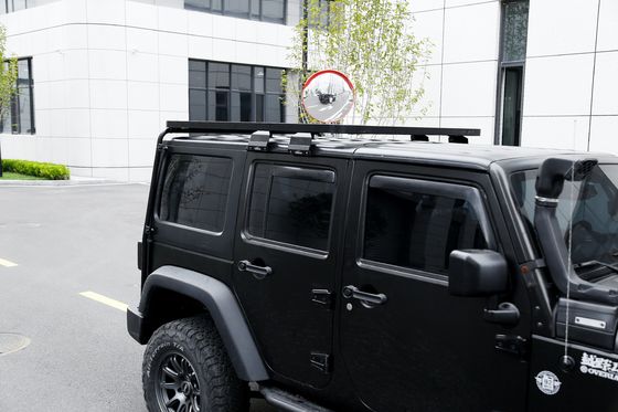 Expandir eficientemente o armazenamento do seu Jeep JK com plataforma de rack de telhado revestida com pó preto