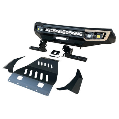 Conjunto de carroceria de pára-choque frontal revestido de pó preto personalizado para Nissan Navara LCV Europe