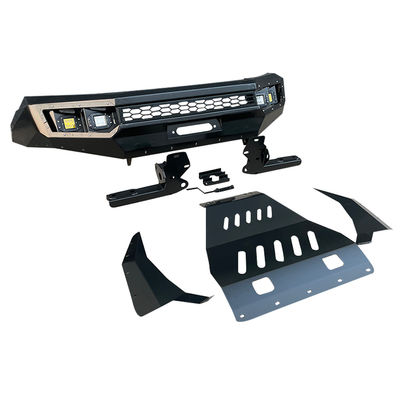 Conjunto de carroceria de pára-choque frontal revestido de pó preto personalizado para Nissan Navara LCV Europe